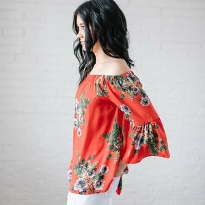 The Natalie Floral Top
